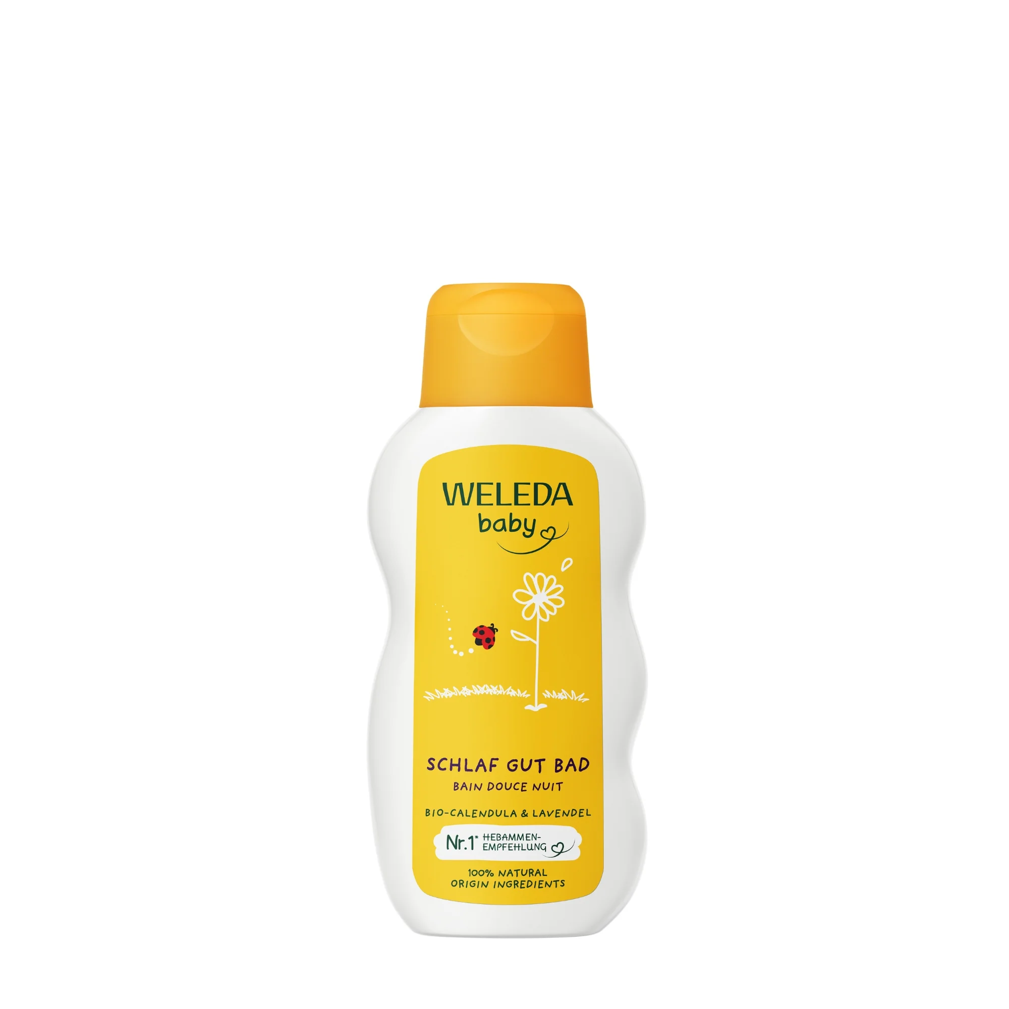 Weleda Baby relaksujący krem do kąpieli dla dzieci, 200 ml