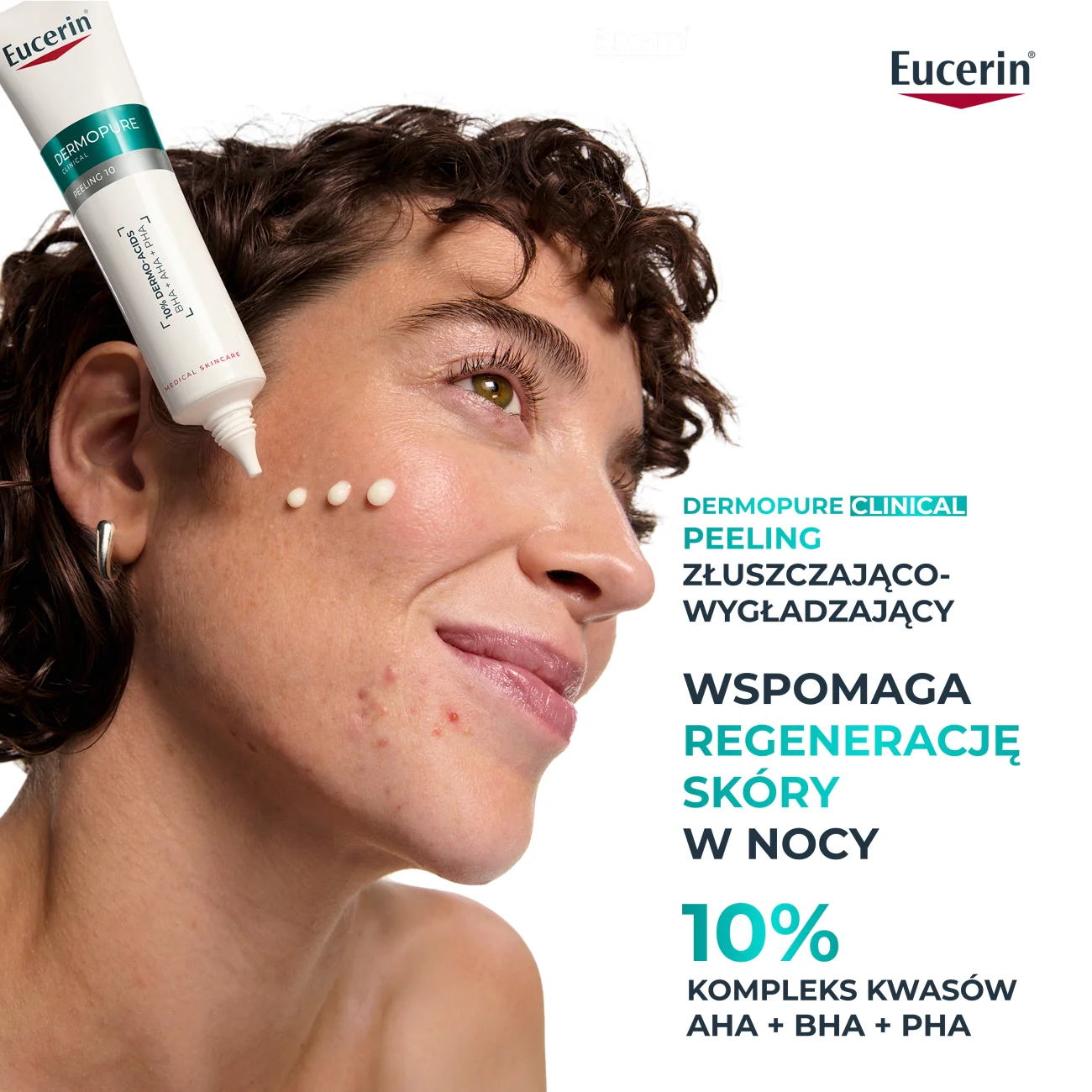 Eucerin DermoPure Clinical kuracja złuszczająco-wygładzająca, 40 ml