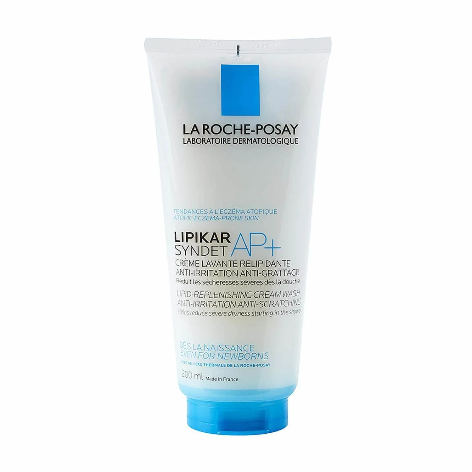 La Roche-Posay Lipikar Syndet AP+, krem myjący uzupełniający poziom lipidów