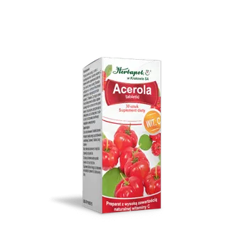 Acerola, suplement diety, 30 tabletek 