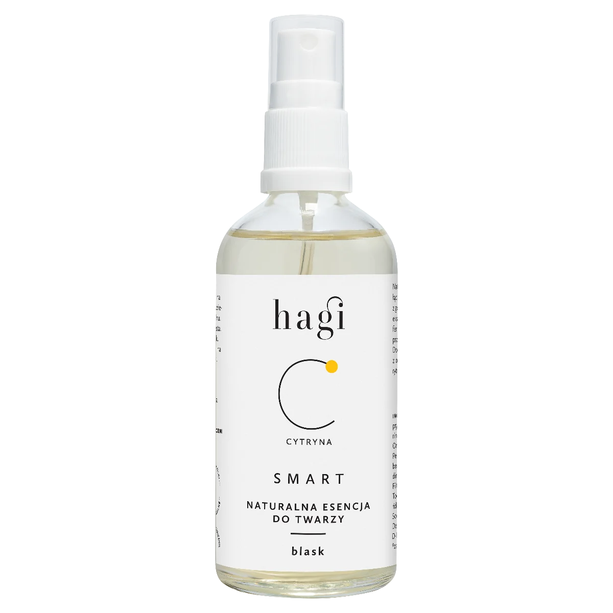 Hagi Smart Face Yoga C odświeżająca esencja-tonik do twarzy z cytryną, 100 ml. Data ważności: 05.10.2026