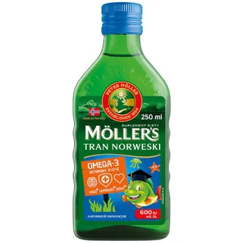 Moller's Tran Norweski płyn o smaku owocowym Moller's Tran Norweski płyn o smaku owocowym
