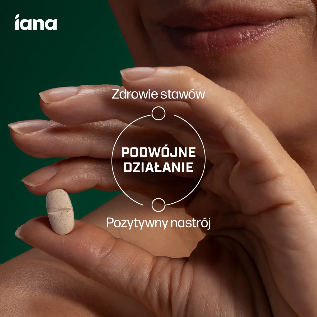 Iana Stawy Zdrowe Stawy + Dobry Nastrój. 60 tabletek