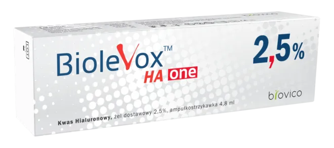 Biolevox HA One, żel dostawowy, 1 ampułkostrzykawka 4,8 ml