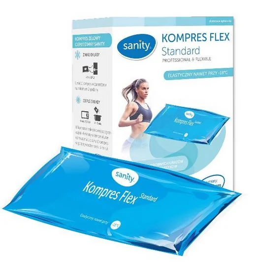 Sanity Flex Standard kompres żelowy, 10 x 26 cm, 1 szt.