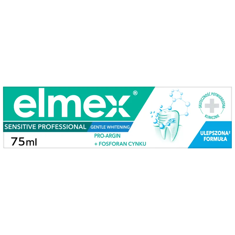 elmex® Sensitive Professional Whitening pasta do zębów, 75 ml 