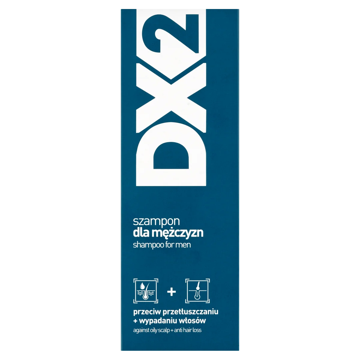 DX2 szampon dla mężczyzn przeciw przetłuszczaniu i wypadaniu włosów, 150 ml