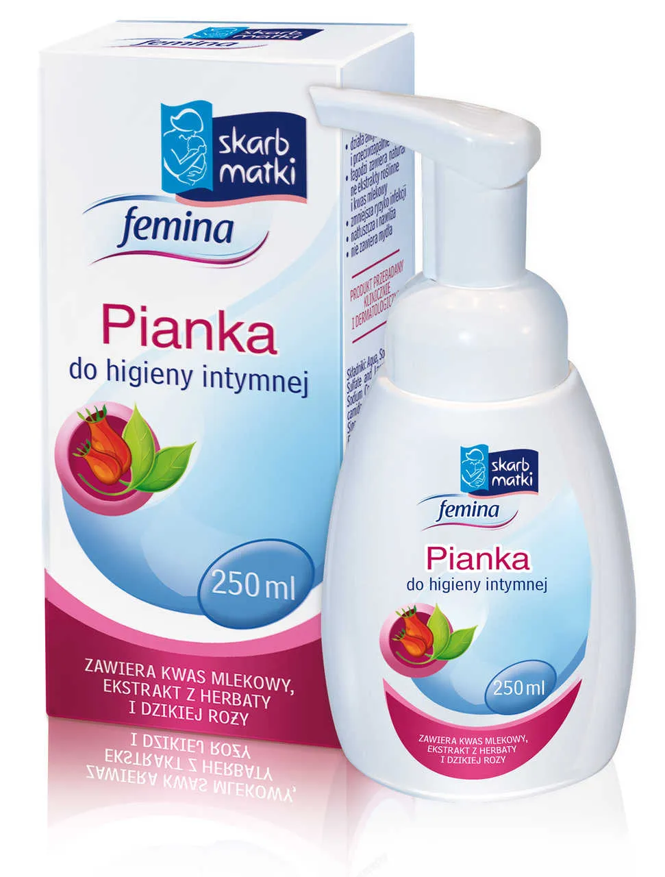 Skarb Matki, femina pianka do higieny intymnej, 250 ml