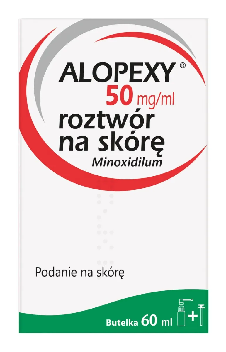 Alopexy, 50 mg/ml, roztwór na skórę, 60 ml 