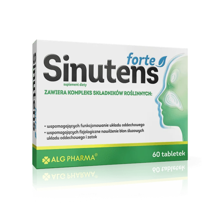 Sinutens Forte suplement diety, 60 tabletek powlekanych