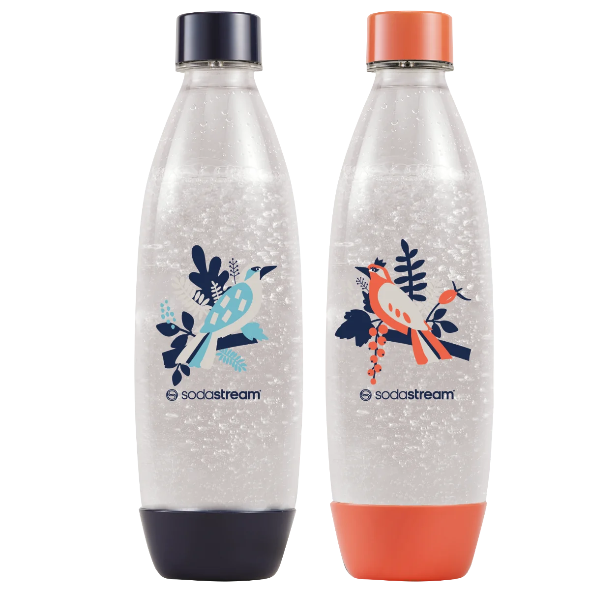 SodaStream Fuse Birds butelki do gazowania wody, 2 x 1 l