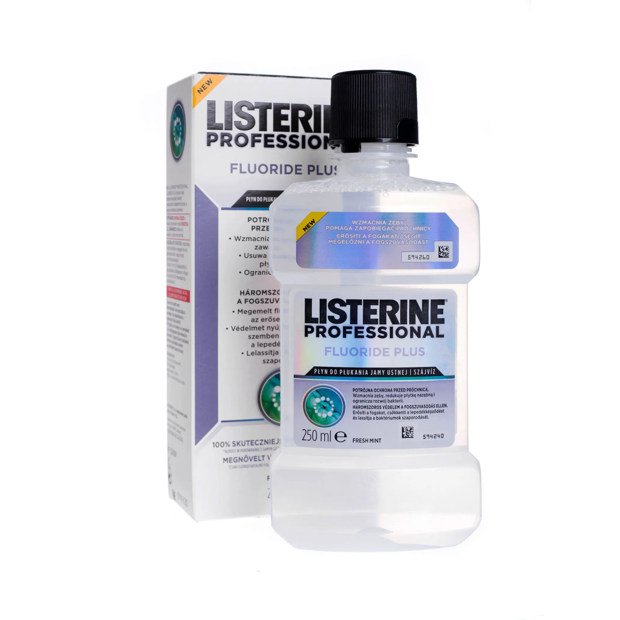 Listerine Professional Fluoride Plus, 250 ml 