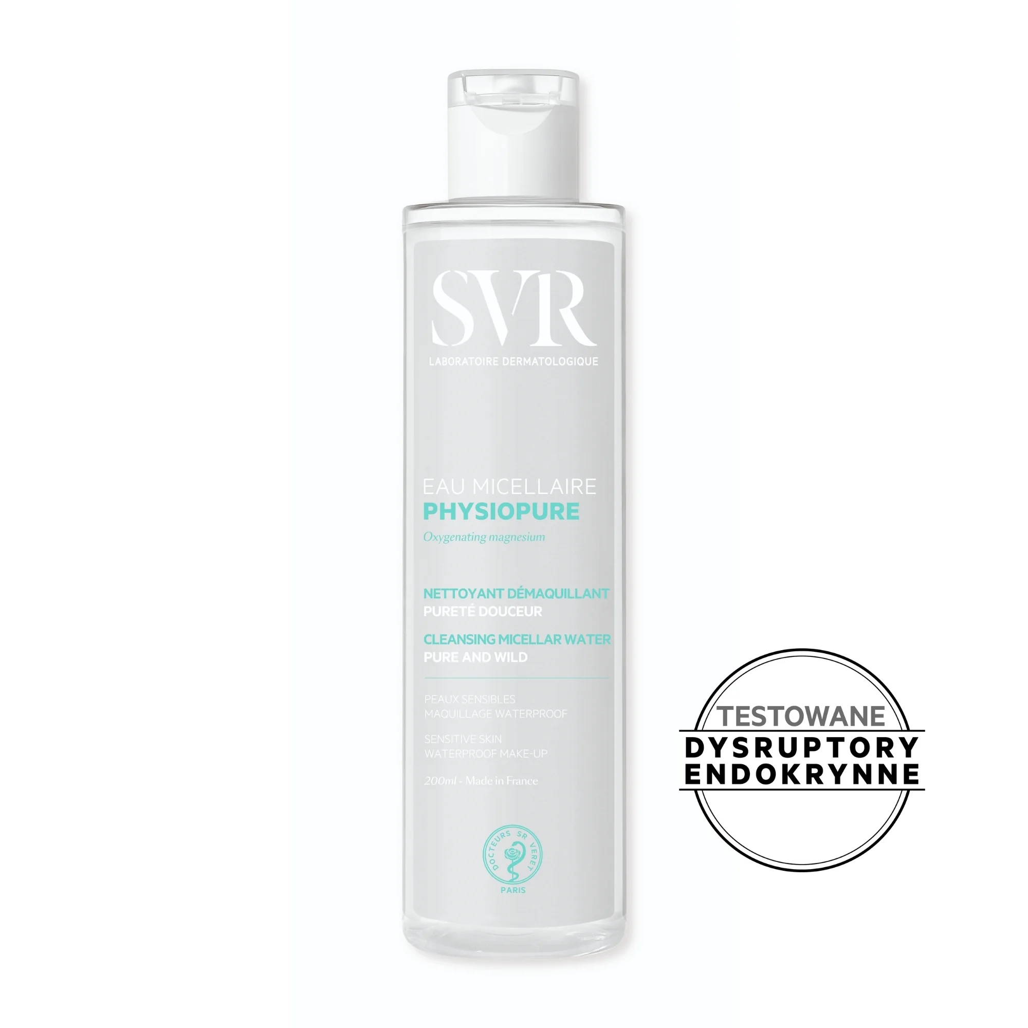SVR Physiopure Eau Micellaire woda micelarna, 200 ml