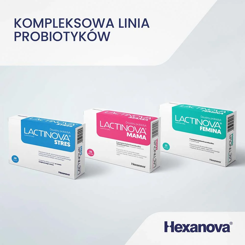 Lactinova stres 28 kapsułek