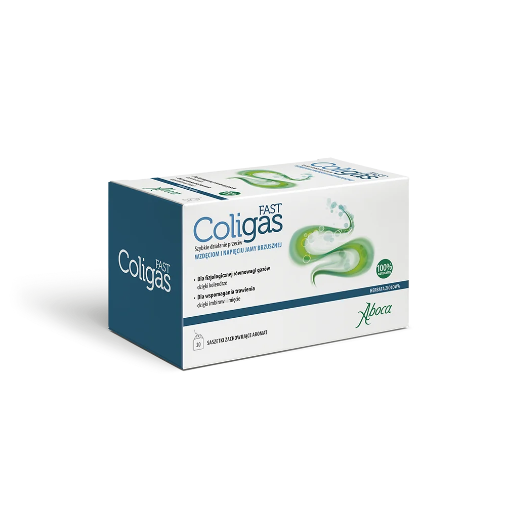Coligas Fast Herbata Ziołowa 20 saszetek po 1,8 g