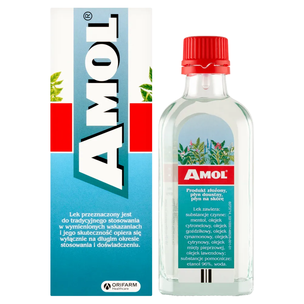 Amol, płyn doustny i na skórę, 100 ml 