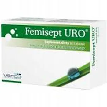 Femisept Uro,suplement diety, 60 tabletek 