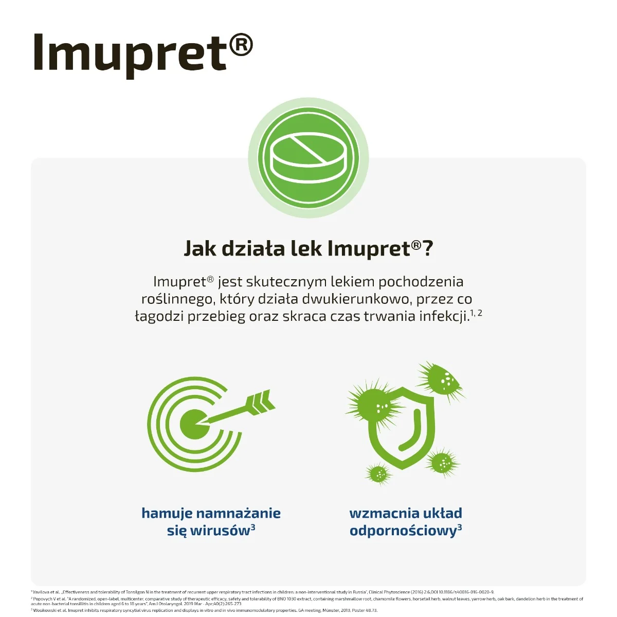 Imupret 50 tabletek drażowanych