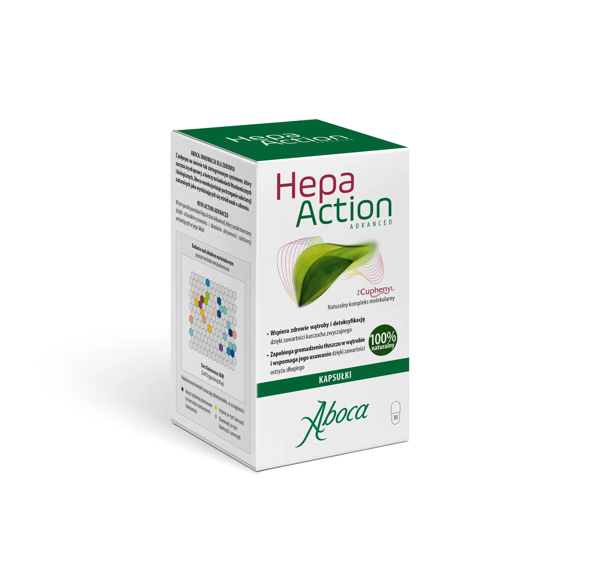 Hepa Action Advanced, suplement diety, 30 kapsułek 