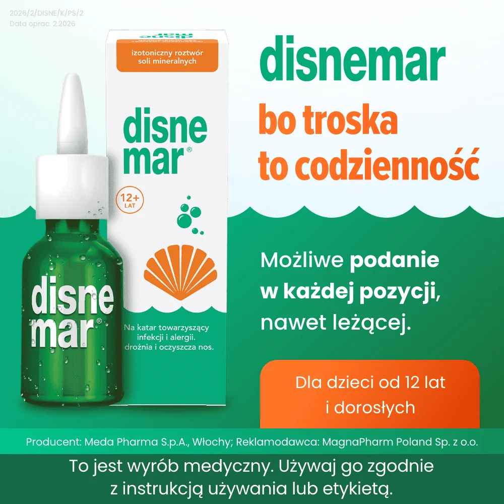 Disnemar aerozol do nosa dla dorosłych, 25 ml