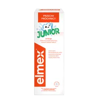 elmex Junior płyn do płukania jamy ustnej dla dzieci 6-12 lat, 400 ml