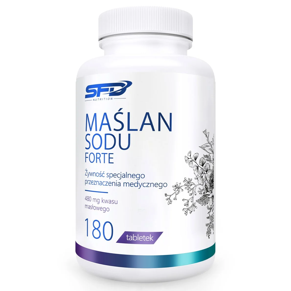 SFD maślan sodu Forte 180 tabletek