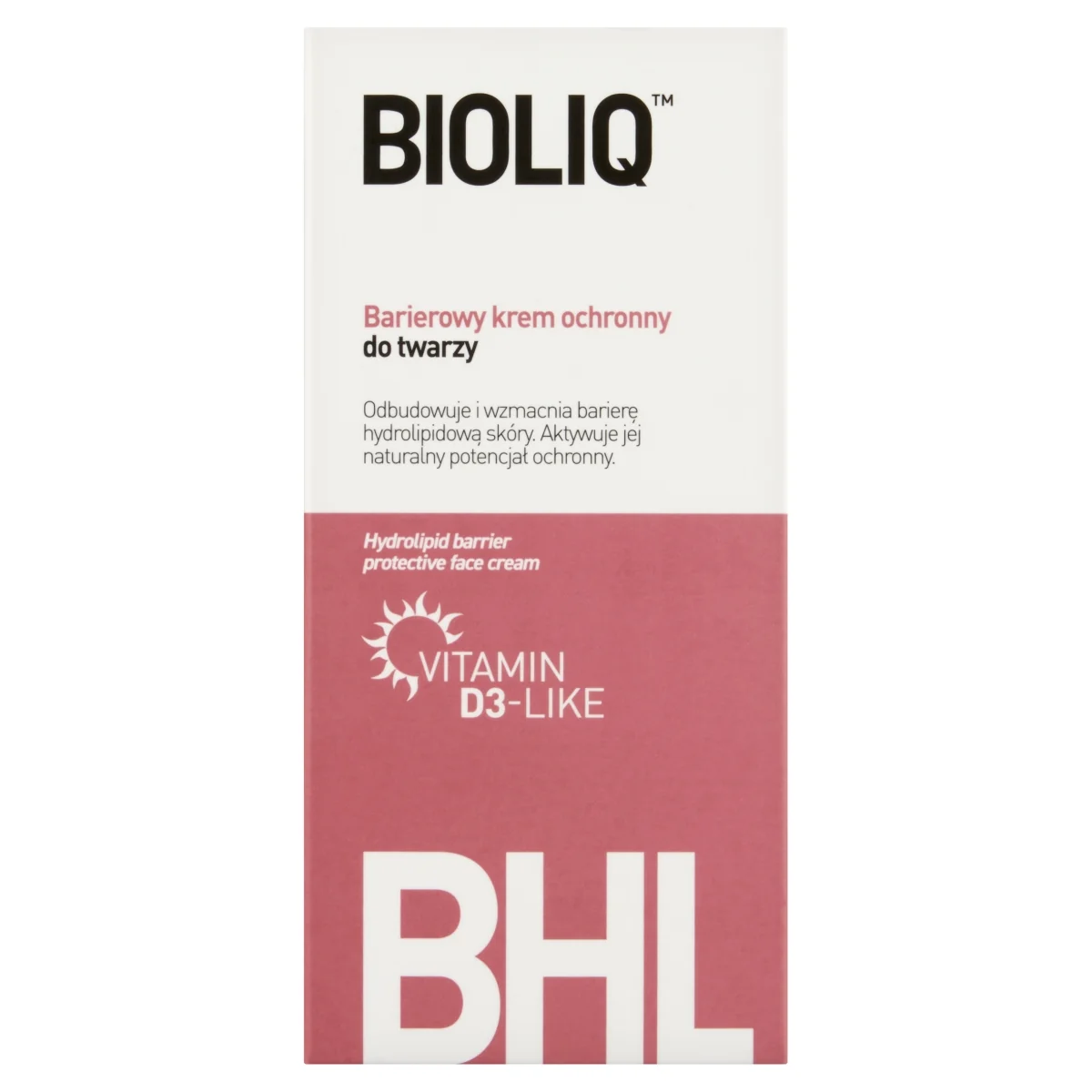 Bioliq BHL barierowy krem ochronny do twarzy, 50 ml
