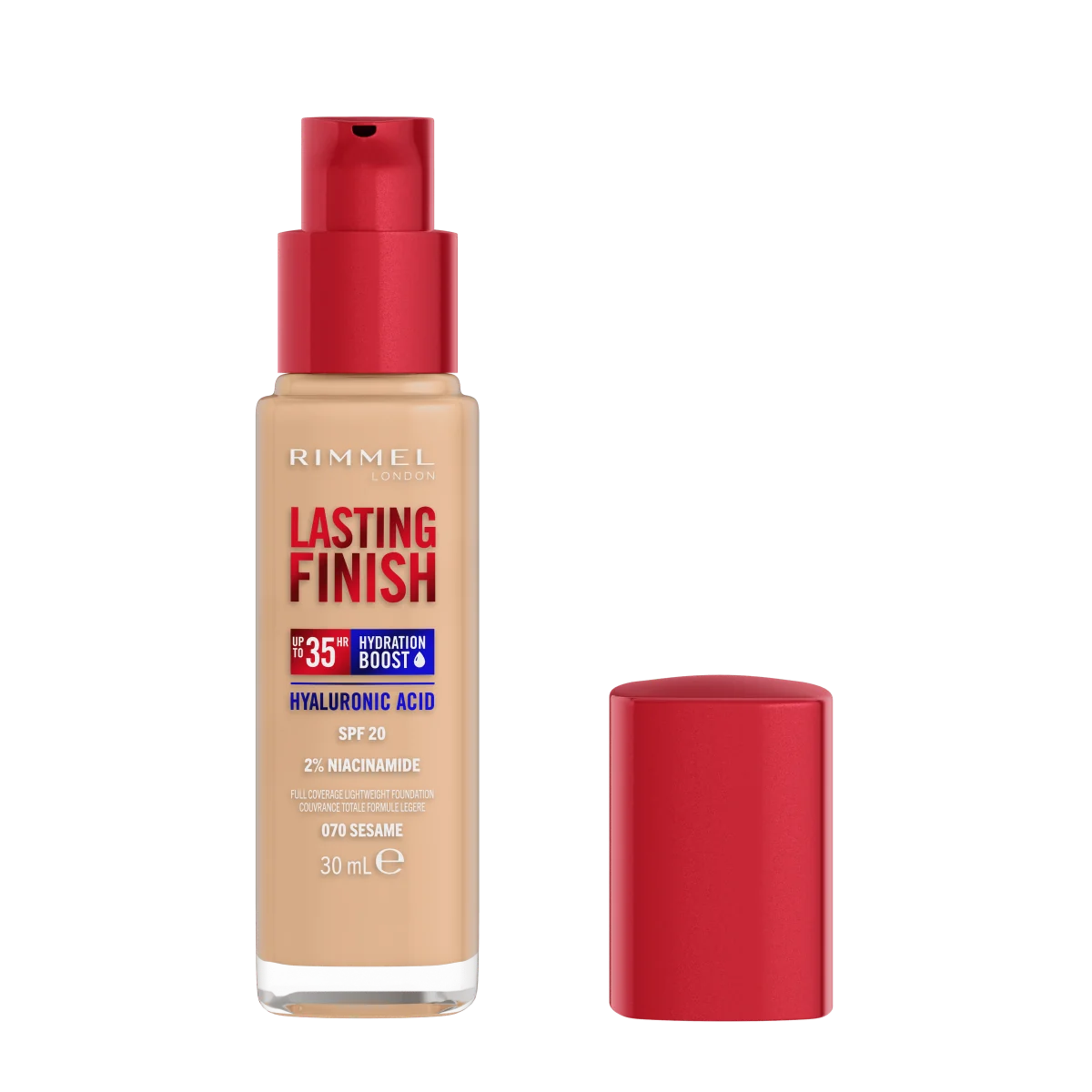 Rimmel Lasting Finish 35HR podkład do twarzy 070 Sesame, 30 ml