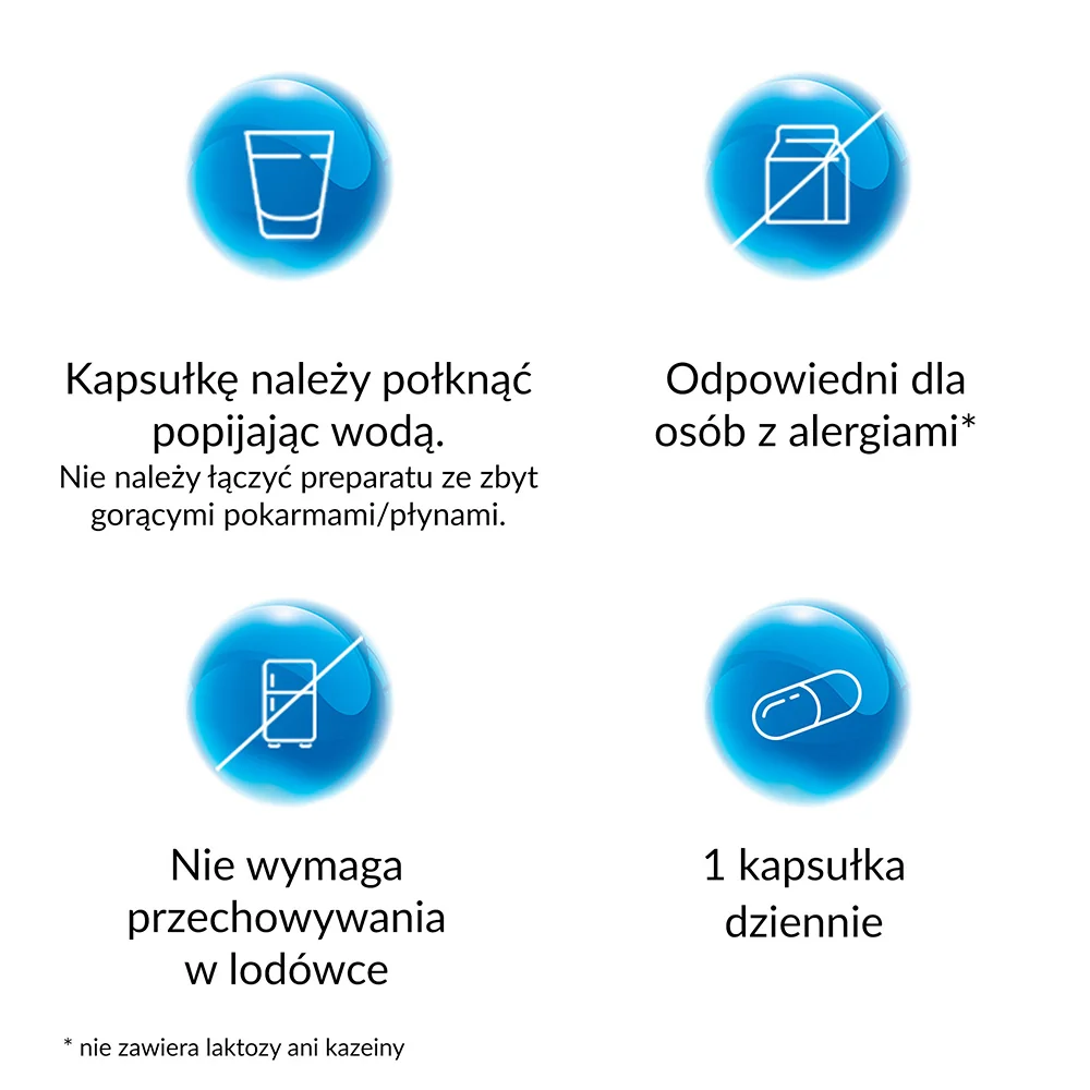 Multilac, synbiotyk, 20 kapsułek