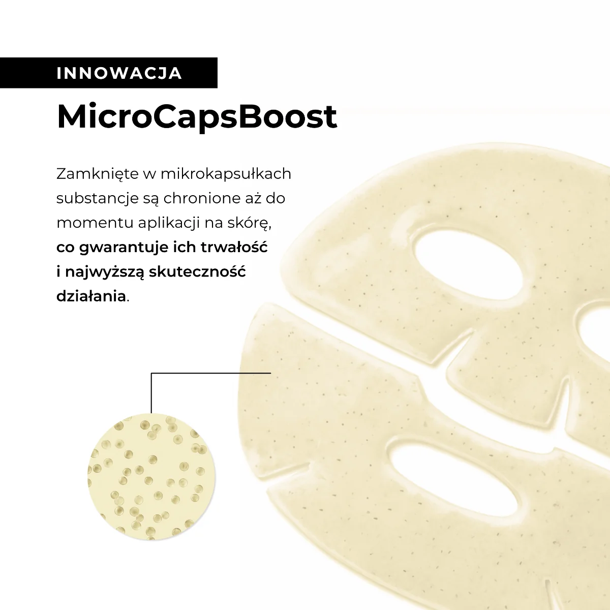 L'biotica Maska kolagenowa z ceramidami w mikrokapsułkach, 1 sztuka