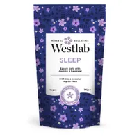 Westlab Sleep, uspokajająca sól do kąpieli z jaśminem i lawendą, 1 kg