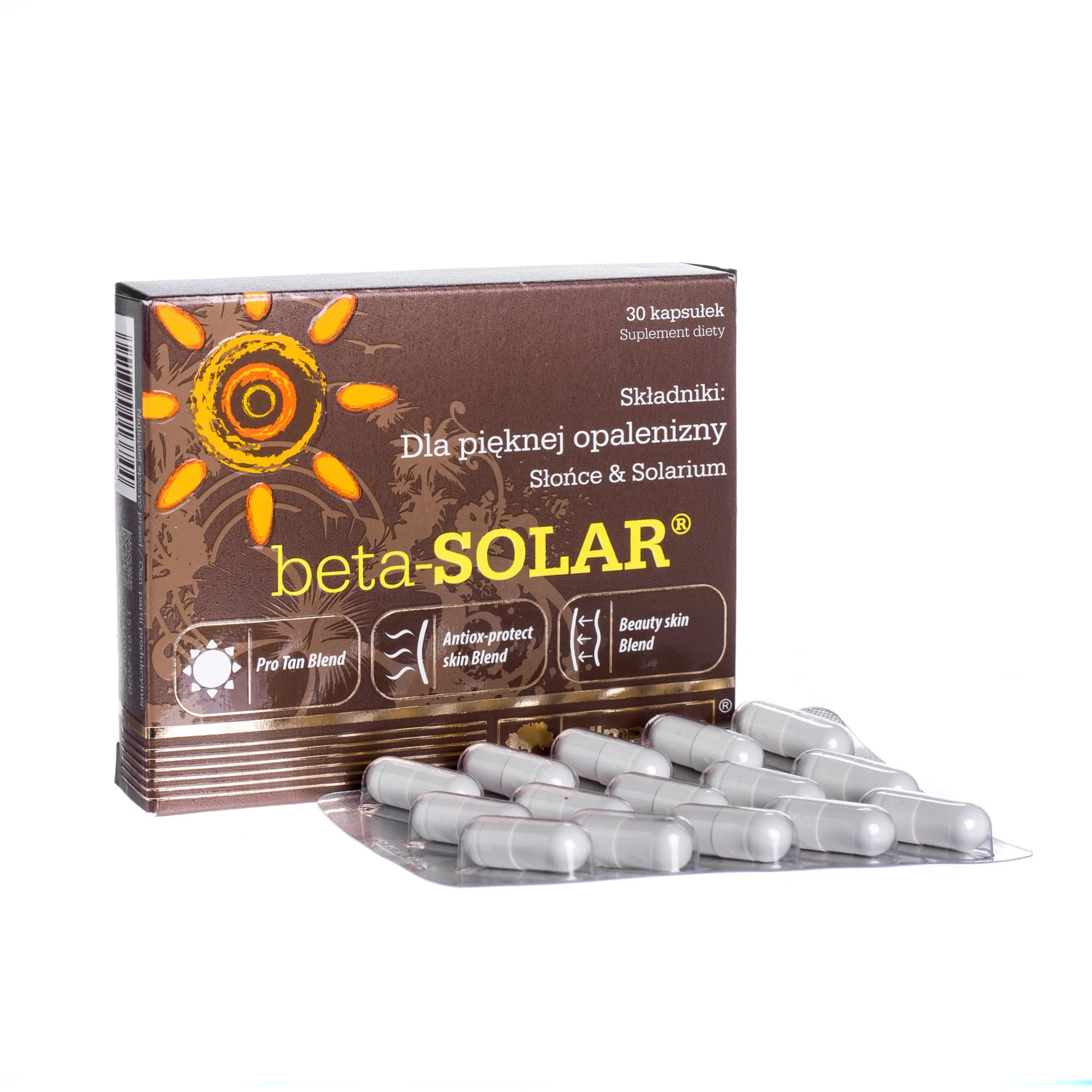 Olimp Beta-Solar suplement diety, 30 kapsułek