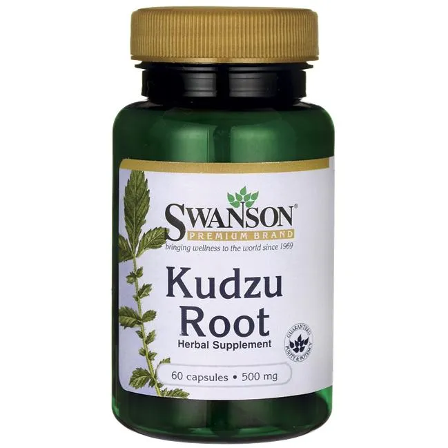 Swanson Kudzu Root, suplement diety, 60 kapsułek