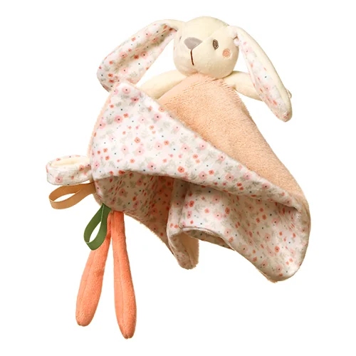 Babyono przytulanka kocyk Baby Bunny