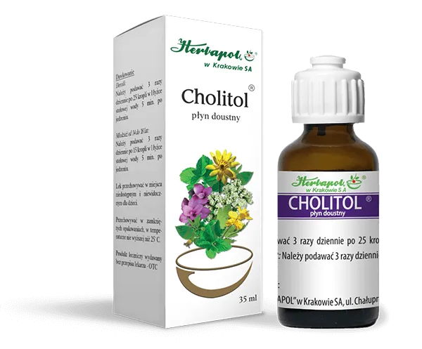 Cholitol, płyn doustny, 35 ml