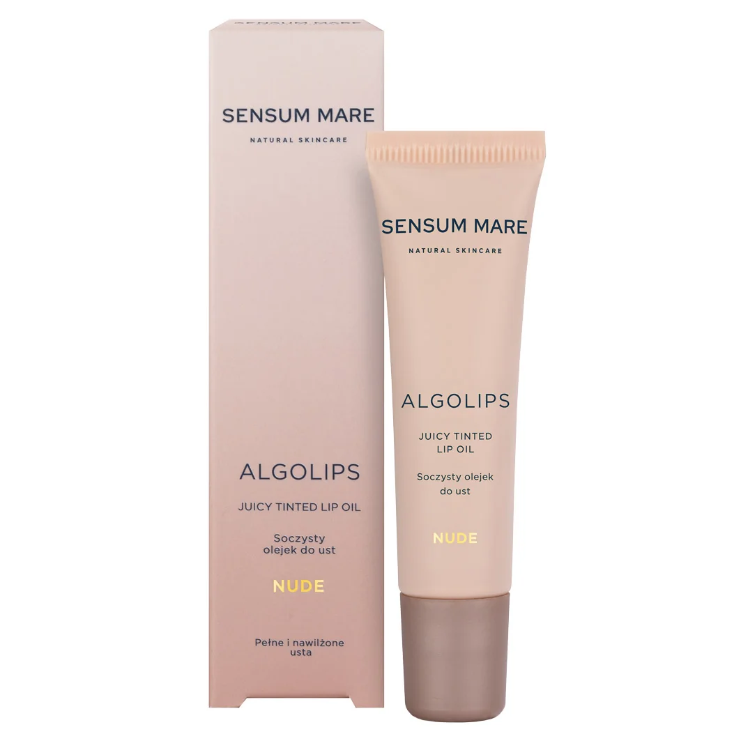 Sensum Mare Algolips soczysty olejek do ust NUDE, 10 ml