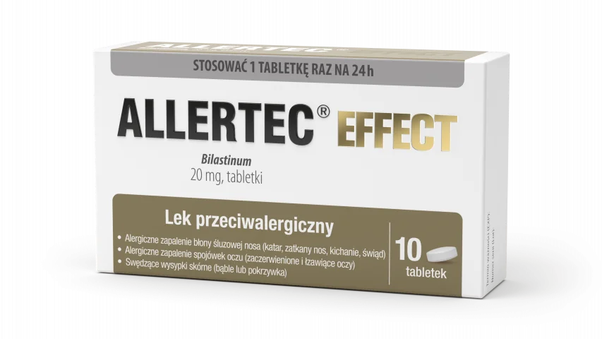 Allertec Effect 20 mg 10 tabletek