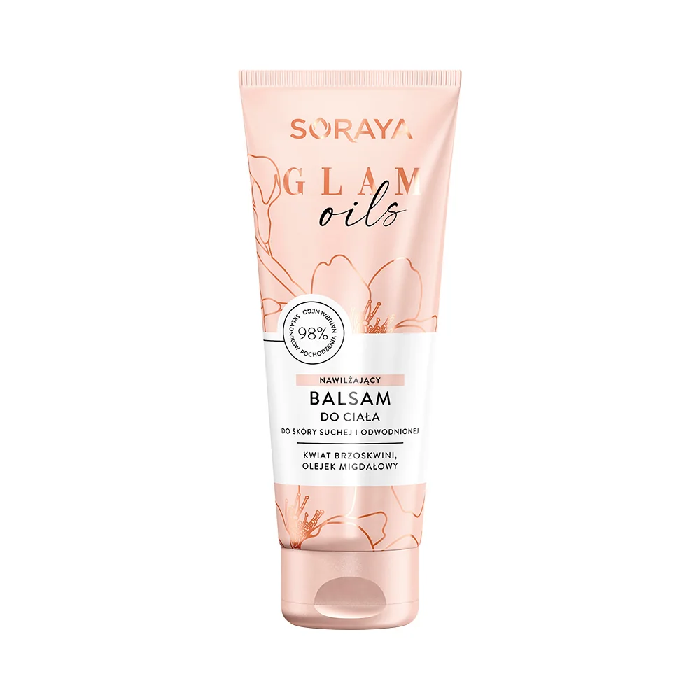 Soraya Glam Oils nawilżający balsam do ciała, 200 ml