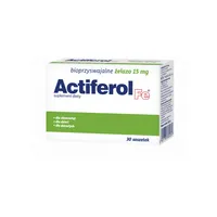 Actiferol Fe, 15 mg, suplement diety, 30 saszetek