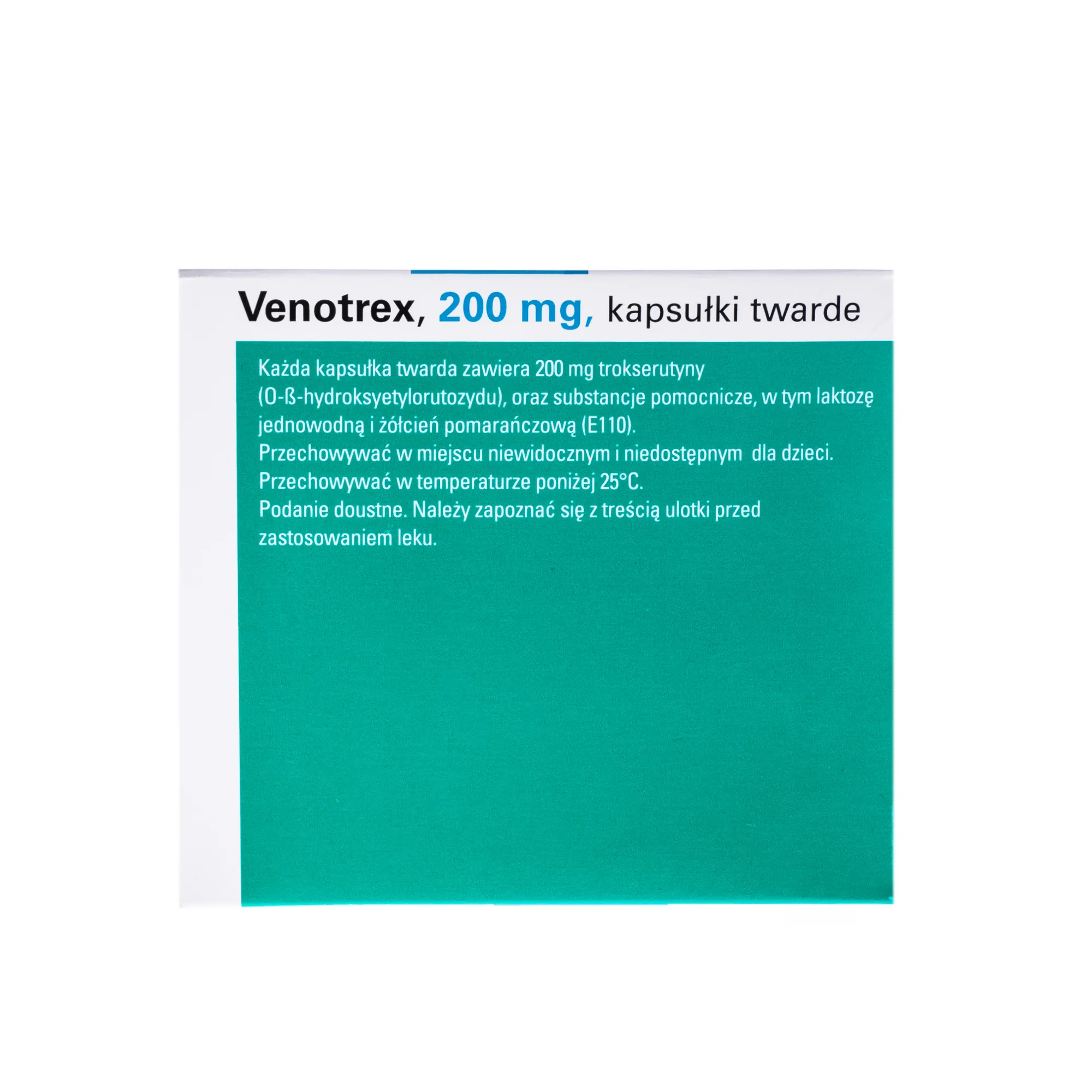 Venotrex, 200 mg, 64 kapsułek 