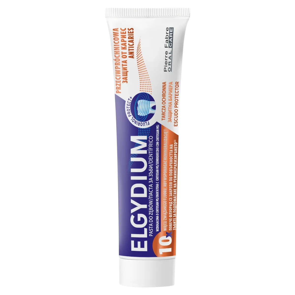 Elgydium, pasta do zębów z Kompleksem Fluorinol Protect + 75 ml