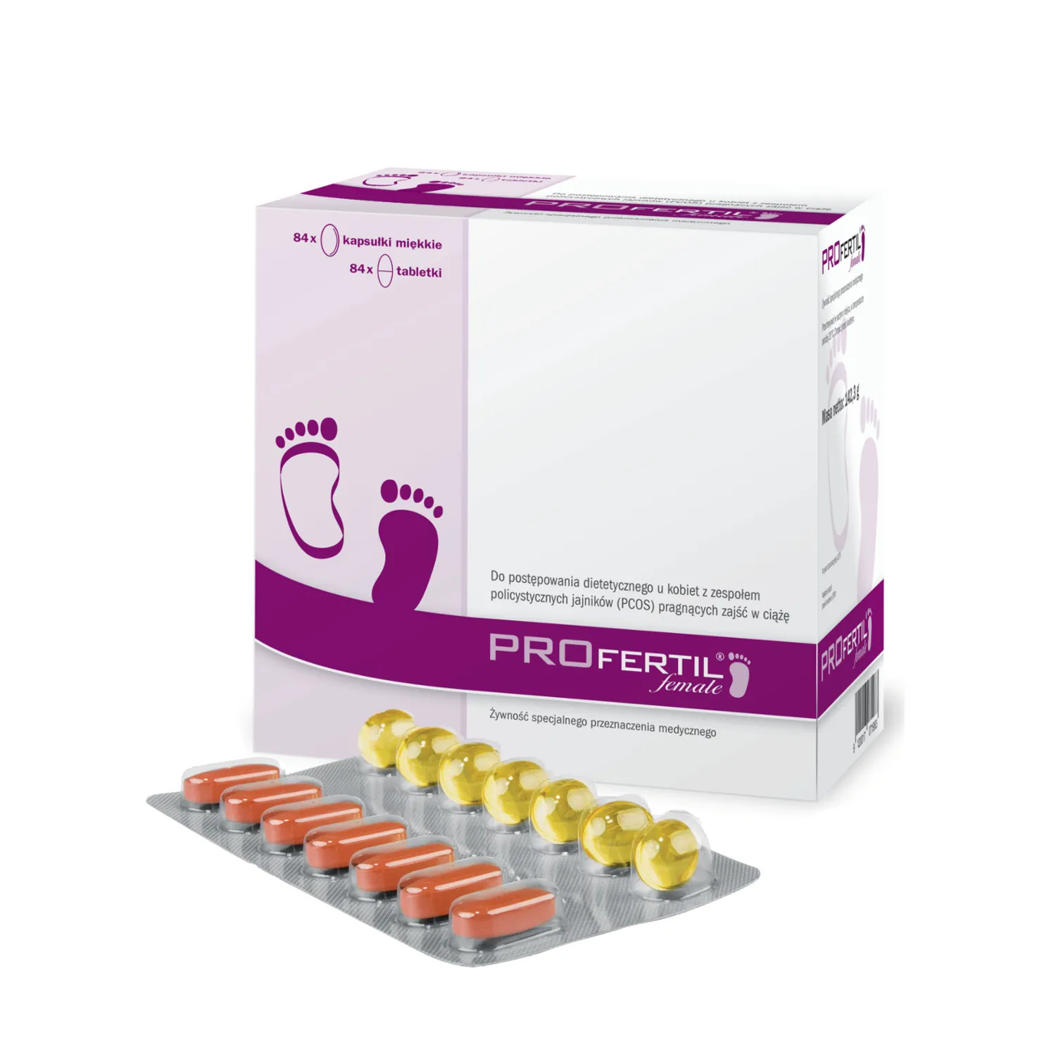 Profertil Female, 84 tabletek + 84 kapsułek