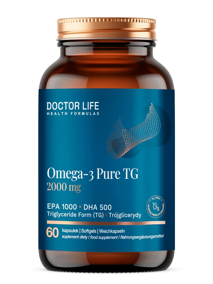 Doctor Life Omega-3 Pure TG 2000 mg 60 kapsułek