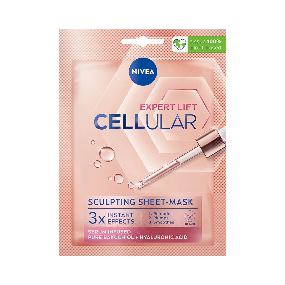 Nivea Cellular Filler chłodząco-modelująca maska w płachcie, 1 szt.