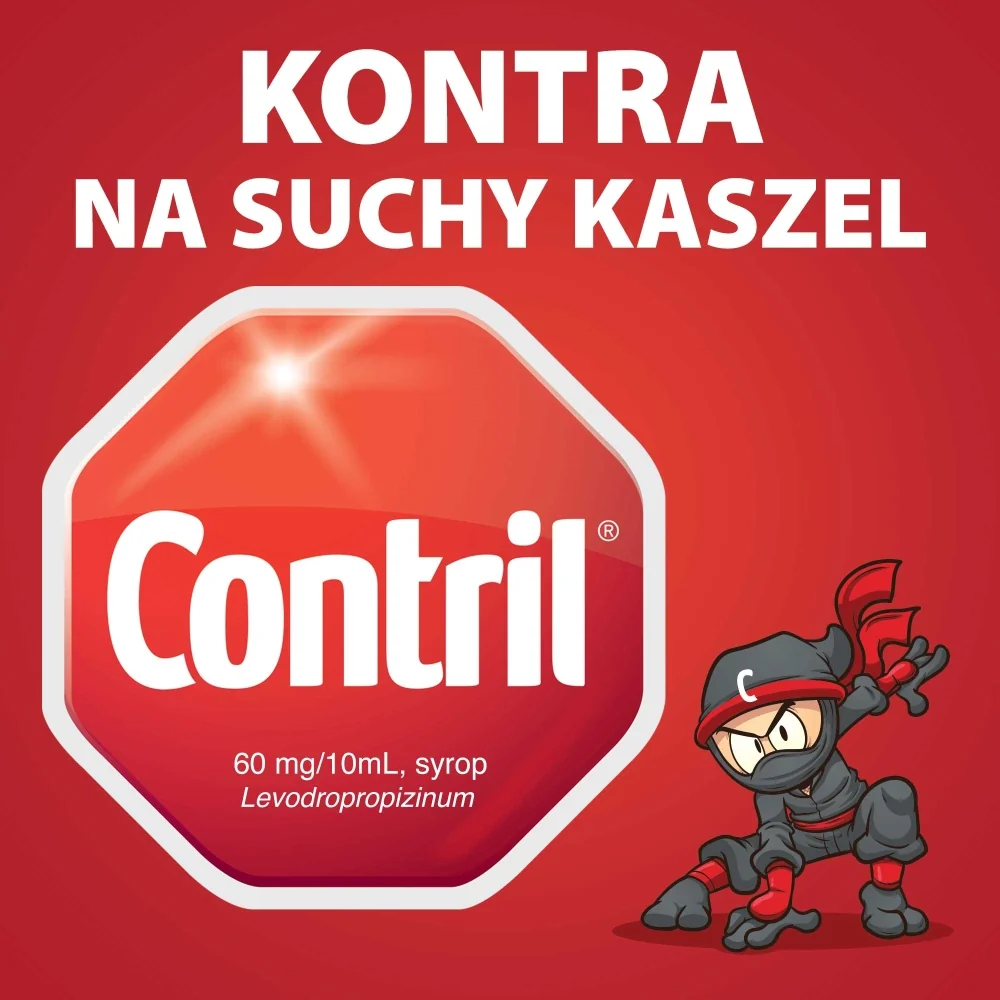 Contril 60 mg/10 ml syrop, 120 ml