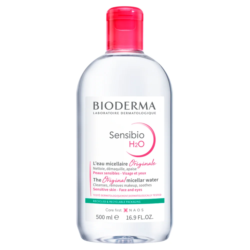 Bioderma Sensibio H2O płyn micelarny do mycia twarzy, 500 ml