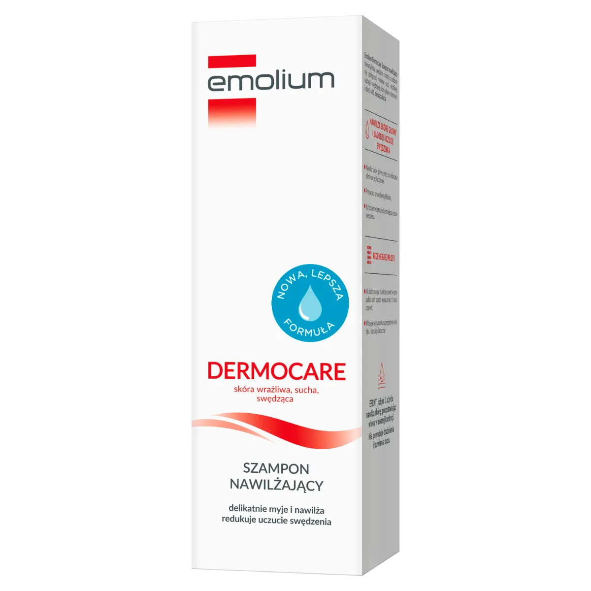 Emolium Dermocare, szampon nawilżający od 1 miesiąca, 400 ml 