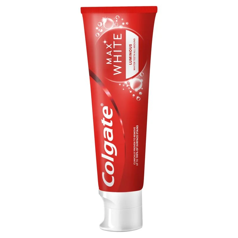 Colgate Max White Luminous wybielająca pasta do zębów, 75 ml