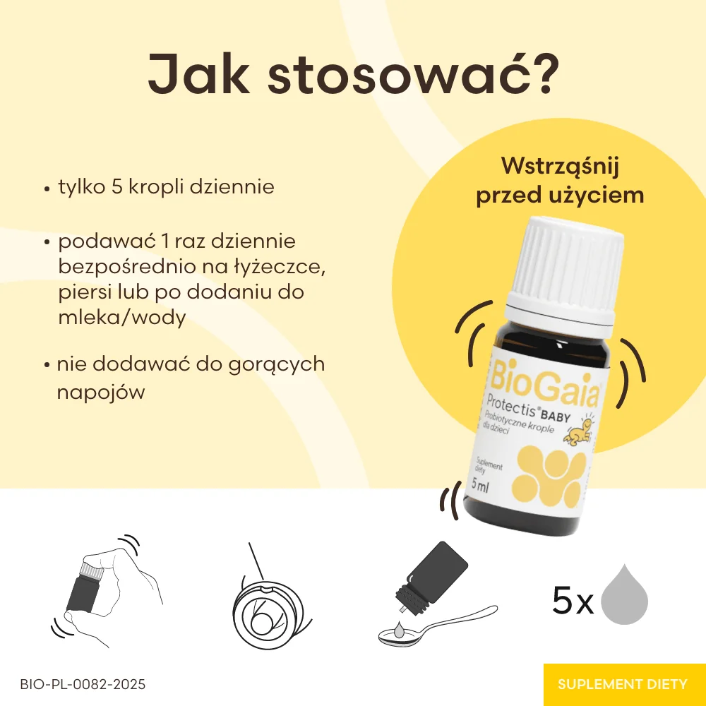Biogaia Protectis Baby krople dla dzieci, 5 ml