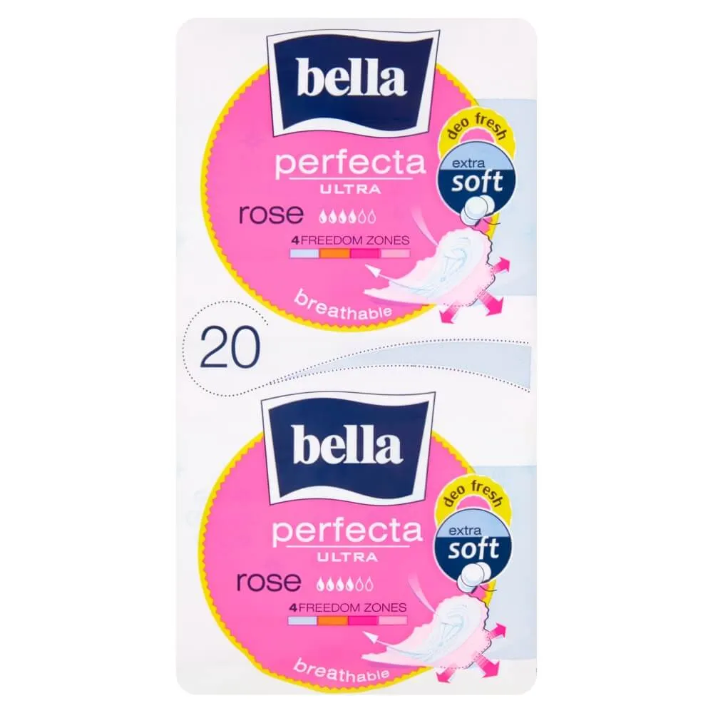 Bella Perfecta Ultra Rose, podpaski higieniczne, 20 sztuk